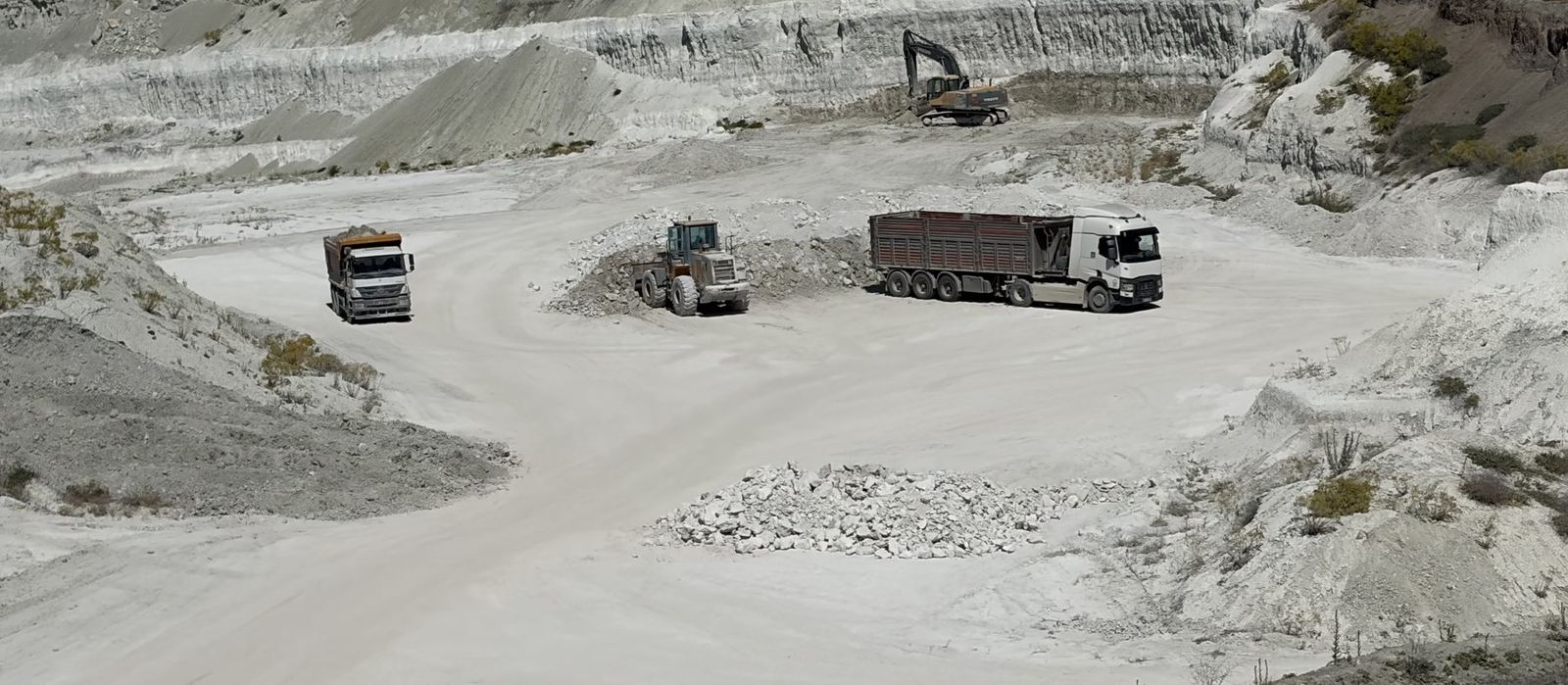 Run-of-mine magnesite