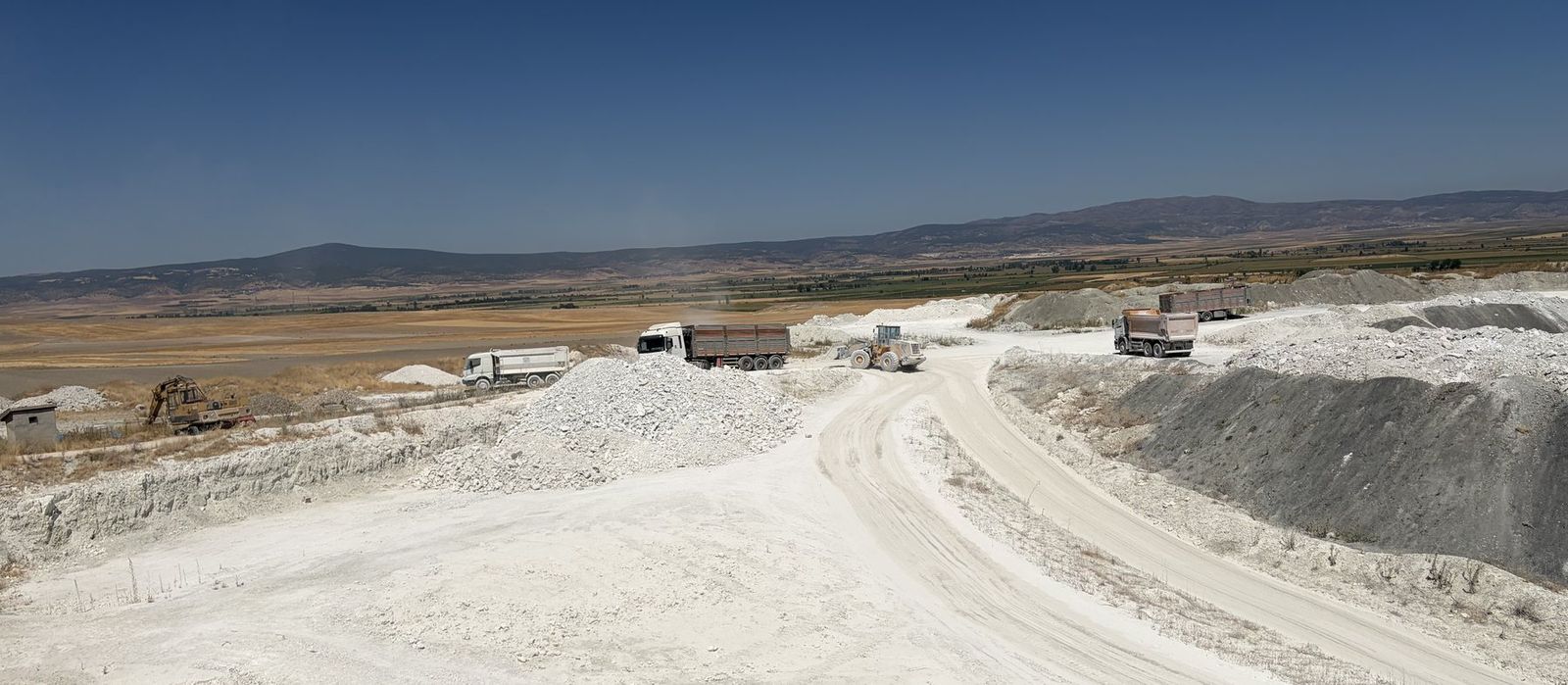 Kireçköy operation stockyard